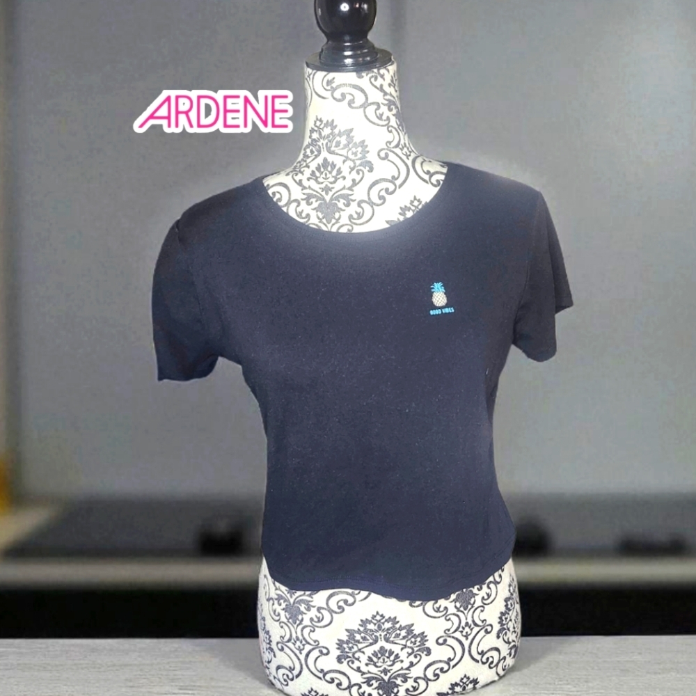 ARDENE Good Vibes Crop Top - Medium